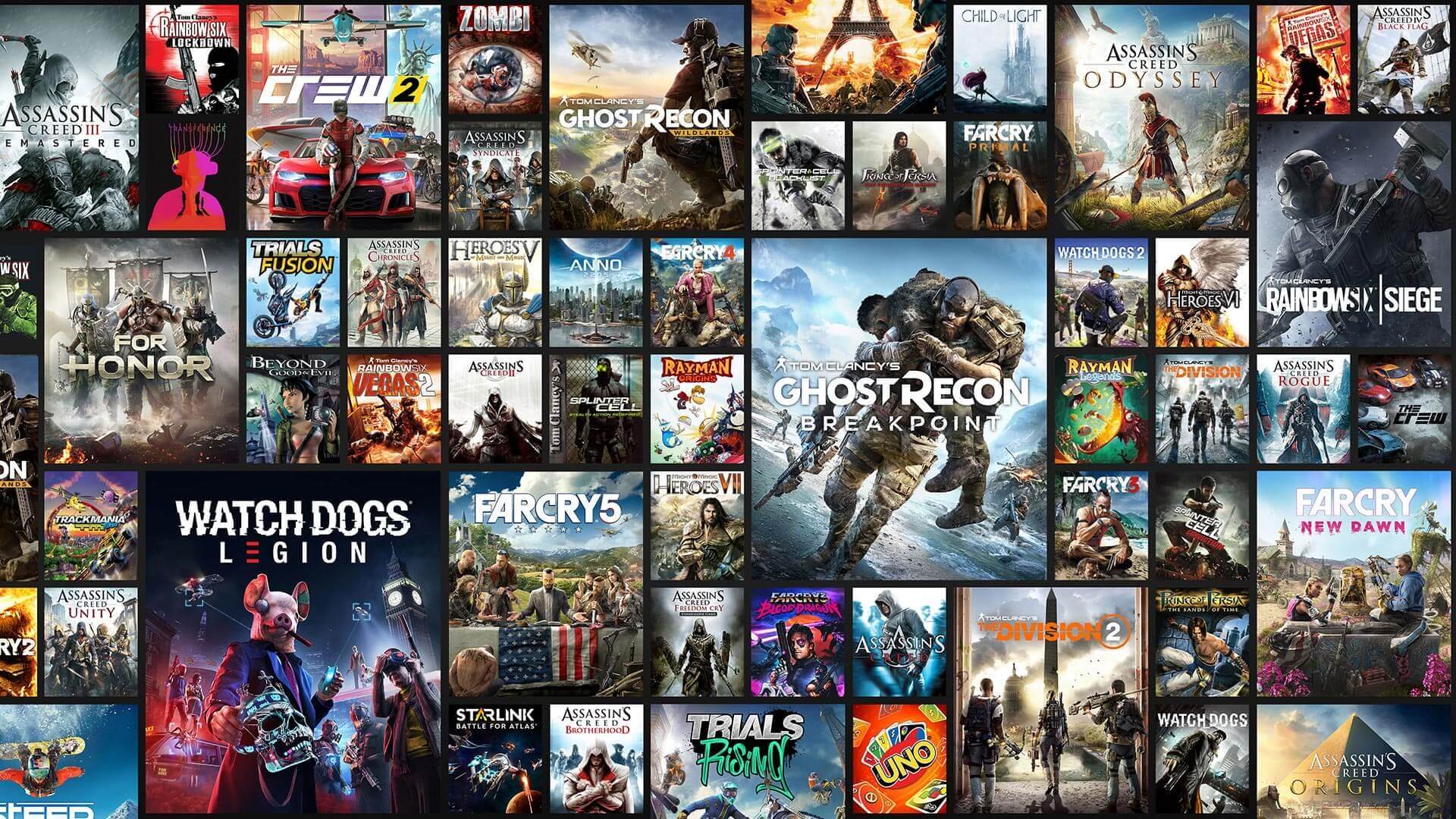 Best Ubisoft Games for PS4