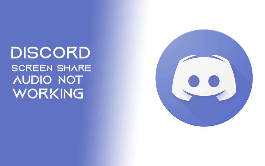 discord screen share no audio