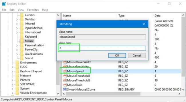  how to change mouse sensitivity