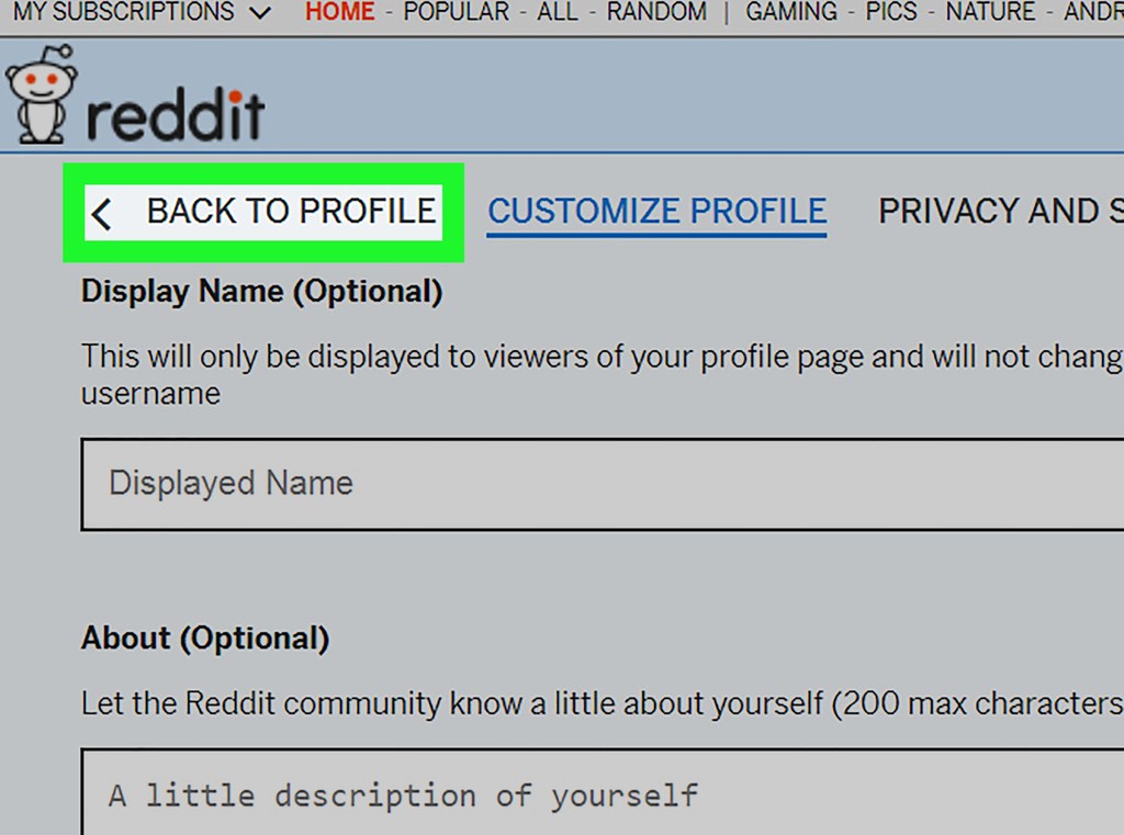 how to change reddit username 