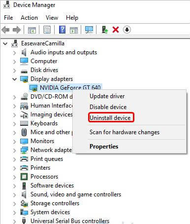 how to reinstall nvidia drivers