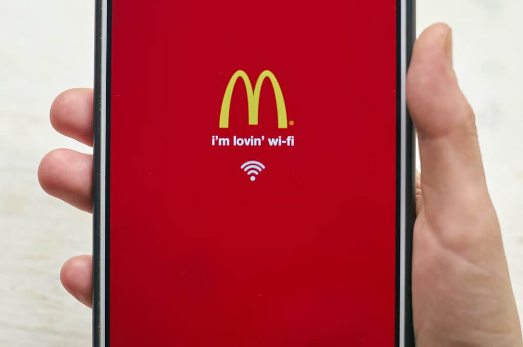 McDonalds WiFi Login