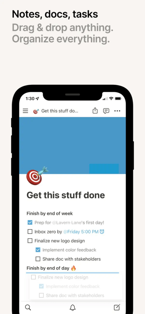 Notion Productivity Apps