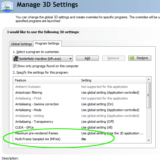 best nvidia control panel settings