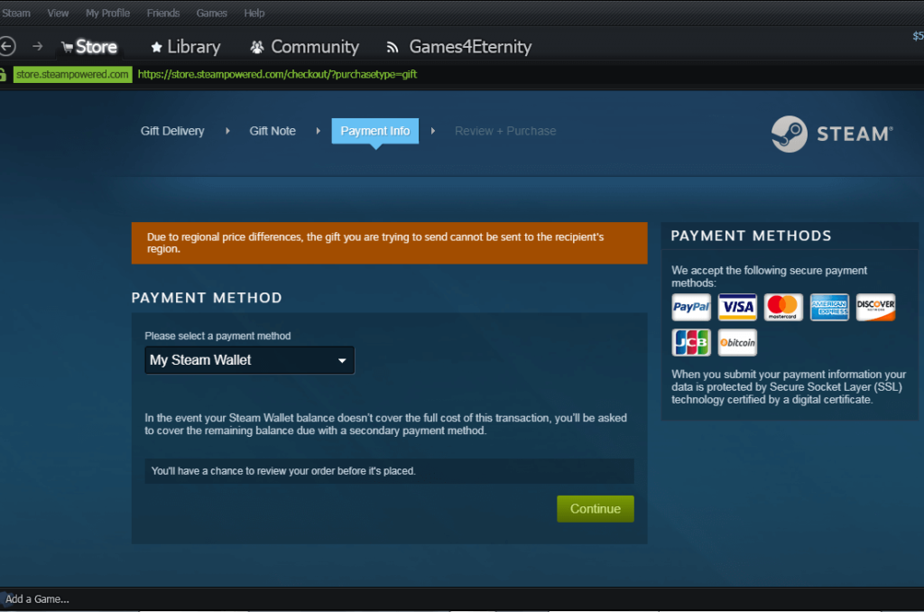 how to gift games on steam