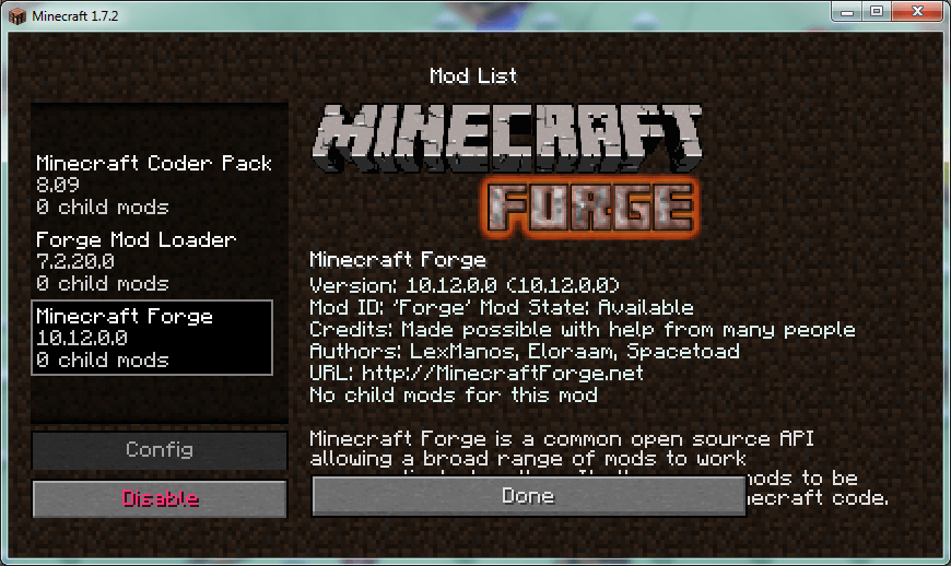 Minecraft OpenGL error 1281