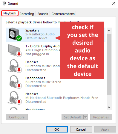 YouTube Audio Renderer Error